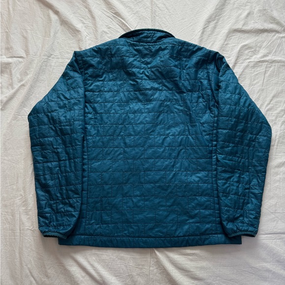 Teal Patagonia Nanopuff jacket Mens XL - Picture 5 of 5